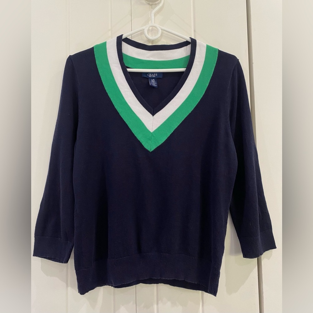 Chaps v-neck sweater